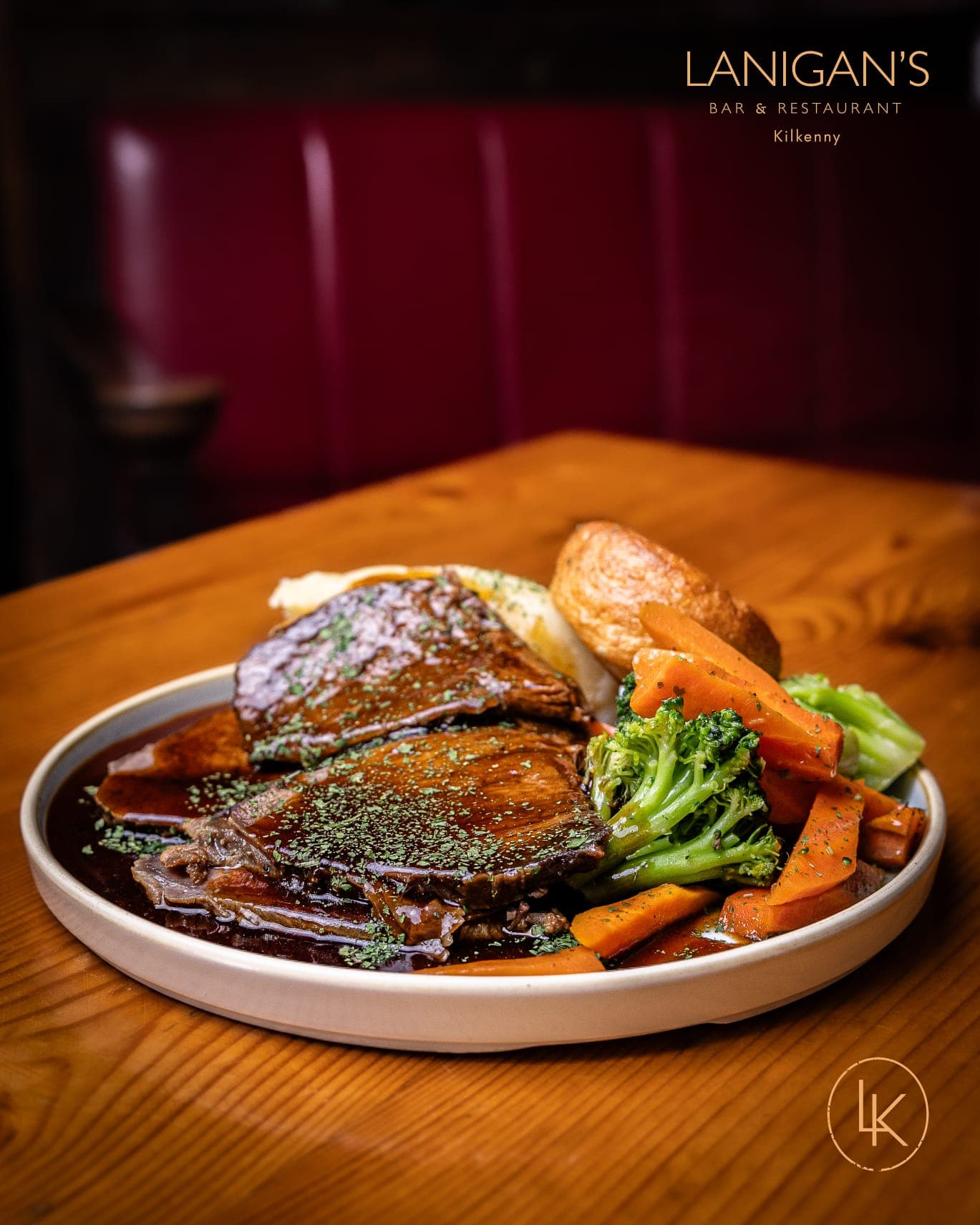 Sunday Roast at Lanigan's Bar, Kilkenny